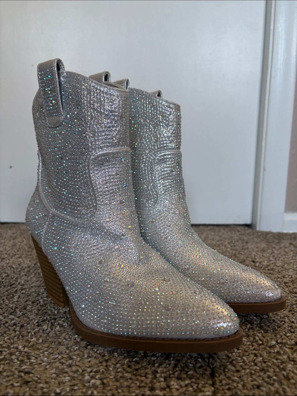 Bedazzled Cowgirl Booties